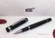 New Copy MontBlanc Writers Edition Black Rollerball Pen Silver Clip (2)_th.jpg